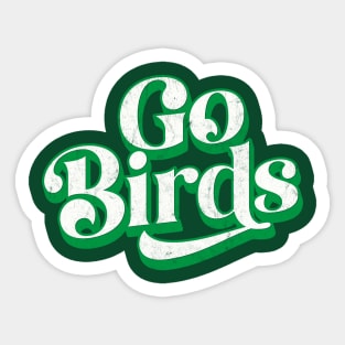 Go Birds Sticker